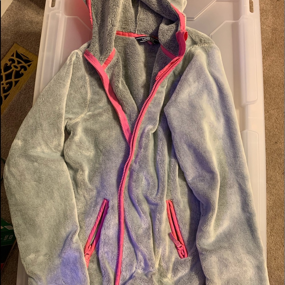 Lands’End zip hoodie